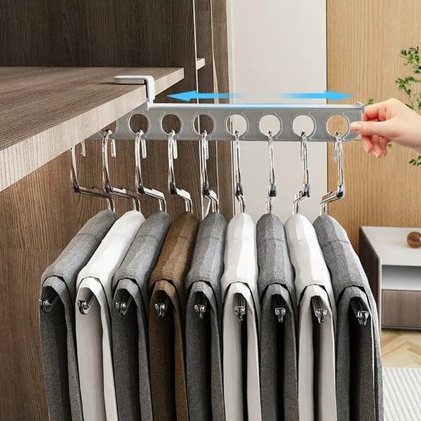 Kleiderorganizer – Intelligentes Auszugs-Rack für Kleiderschränke, Platzsparend & Multifunktional-5