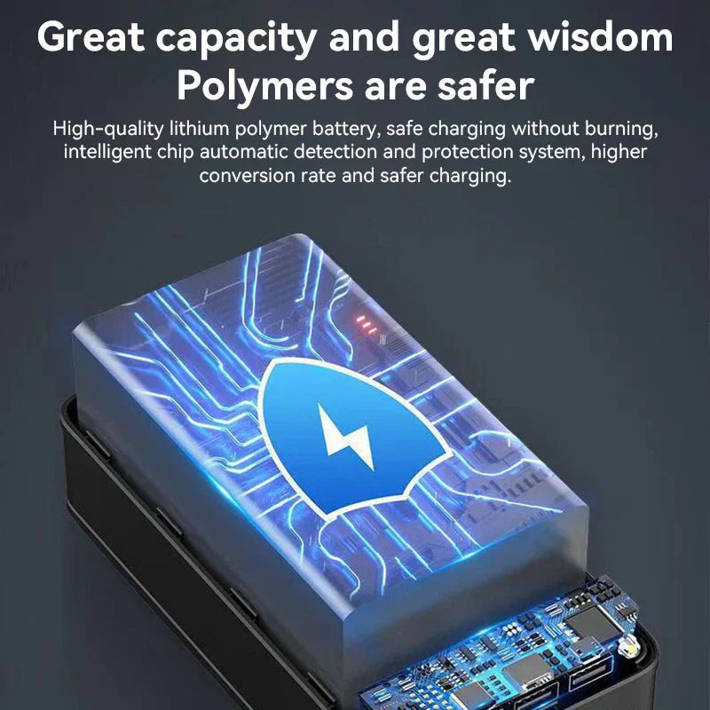 POWERBLOC 100K – Ultra-Powerbank mit 100.000 mAh für grenzenlose Energie