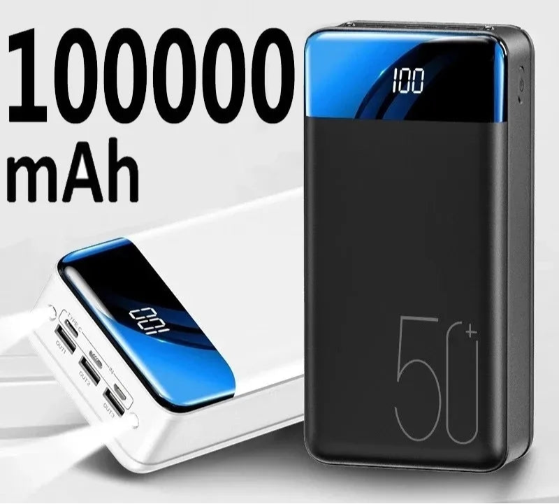 POWERBLOC 100K – Ultra-Powerbank mit 100.000 mAh für grenzenlose Energie