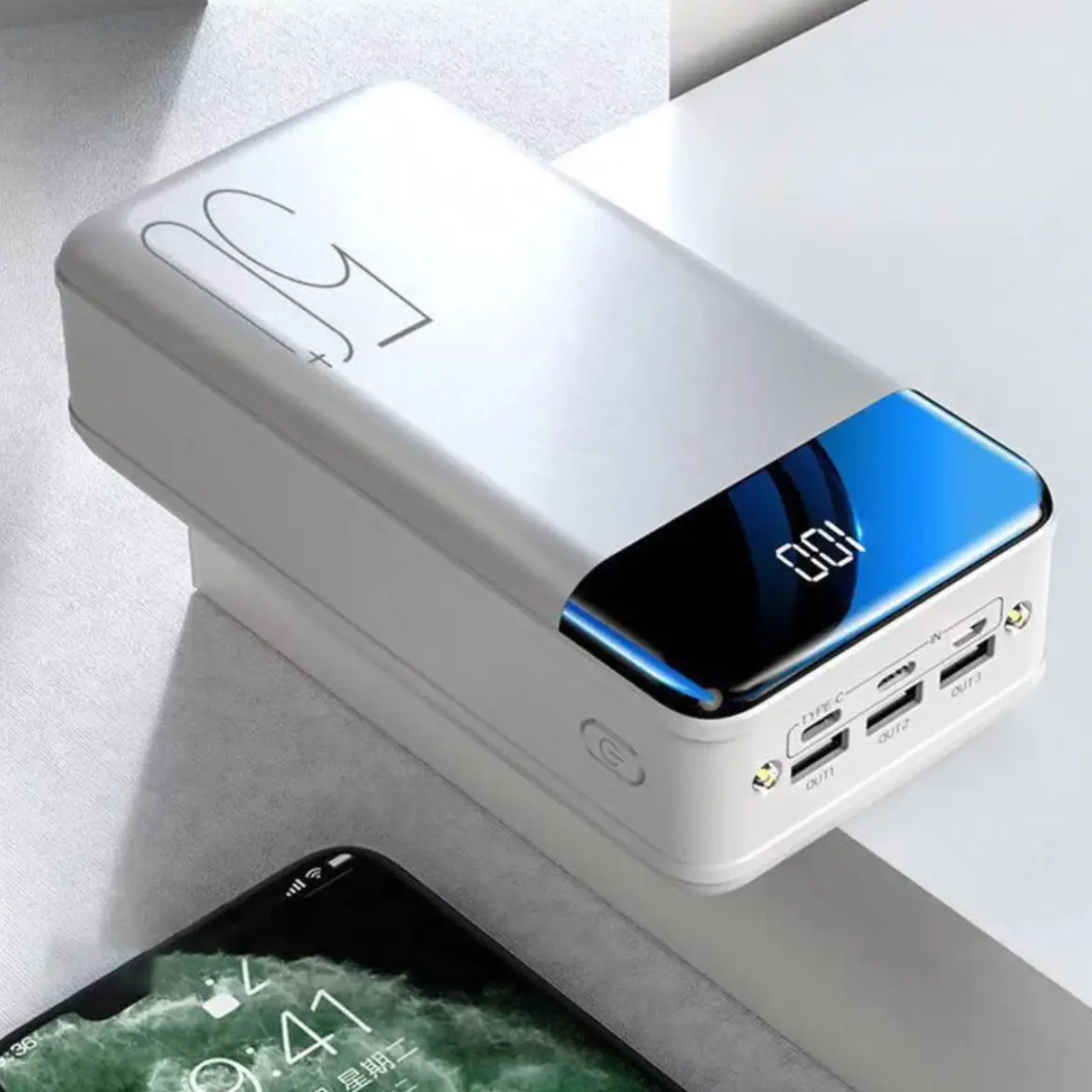 POWERBLOC 100K – Ultra-Powerbank mit 100.000 mAh für grenzenlose Energie