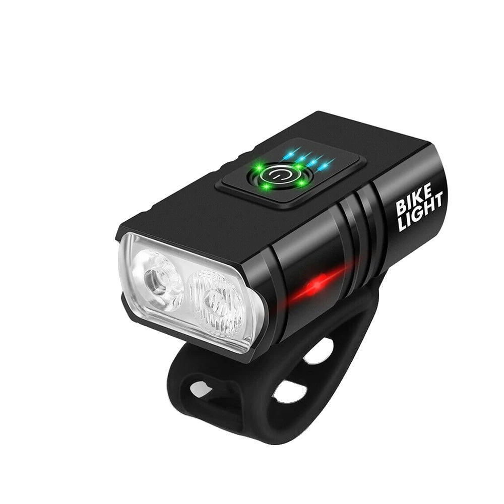 Variant image for LED Fahrradleuchte 1500 Lumen USB Wiederaufladbar Aluminium Scheinwerfer IPX4-1
