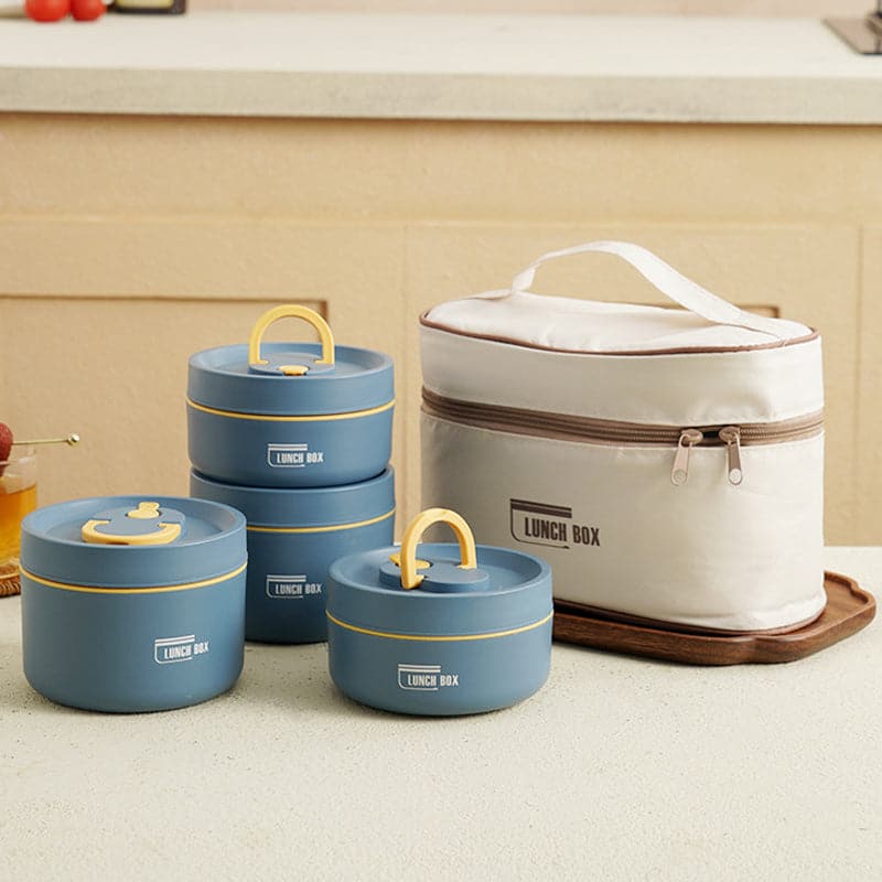 Mehrere isolierte Lunchbox-3