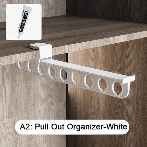 Kleiderorganizer – Intelligentes Auszugs-Rack für Kleiderschränke, Platzsparend & Multifunktional-1