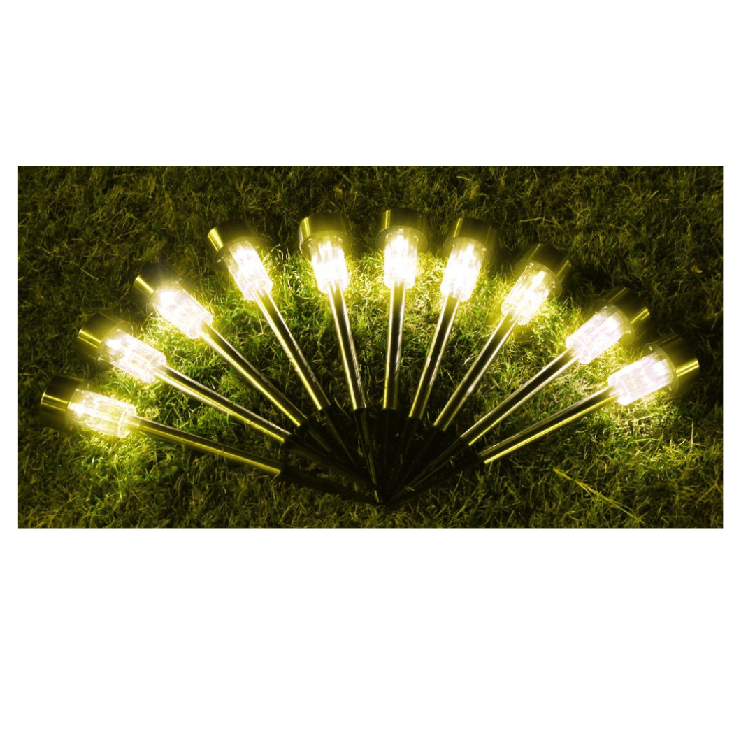 Solar-LED-Lampe für den Garten – Wetterfest, Energieeffizient mit Integriertem Lichtsensor