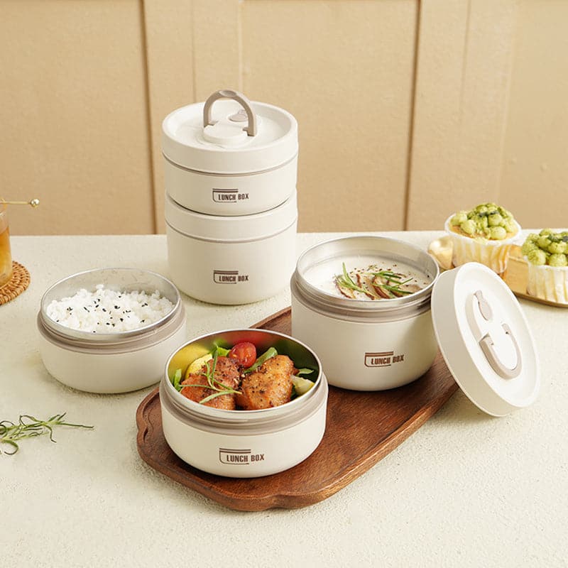 Mehrere isolierte Lunchbox-2