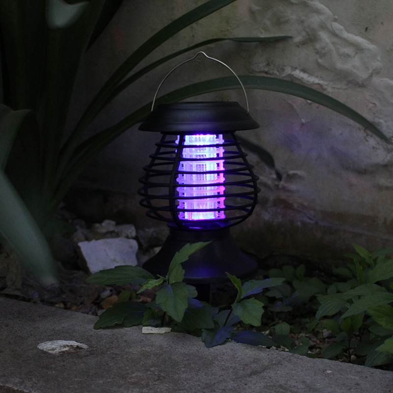SolarGuard Mückenlampe – Solar LED Insektenschutz für Außen