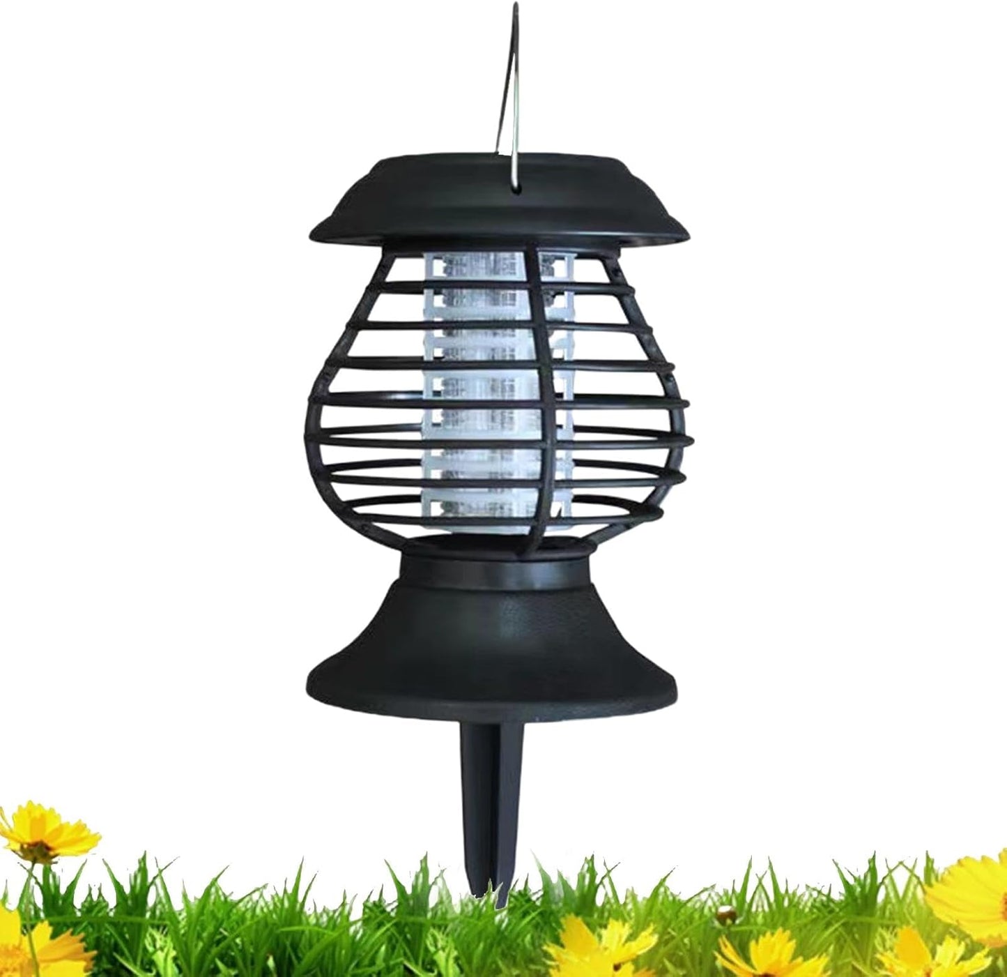 SolarGuard Mückenlampe – Solar LED Insektenschutz für Außen