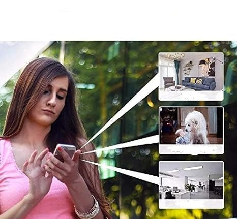SecureView – Drahtlose 1080P Mini Sicherheitskamera mit App-Steuerung