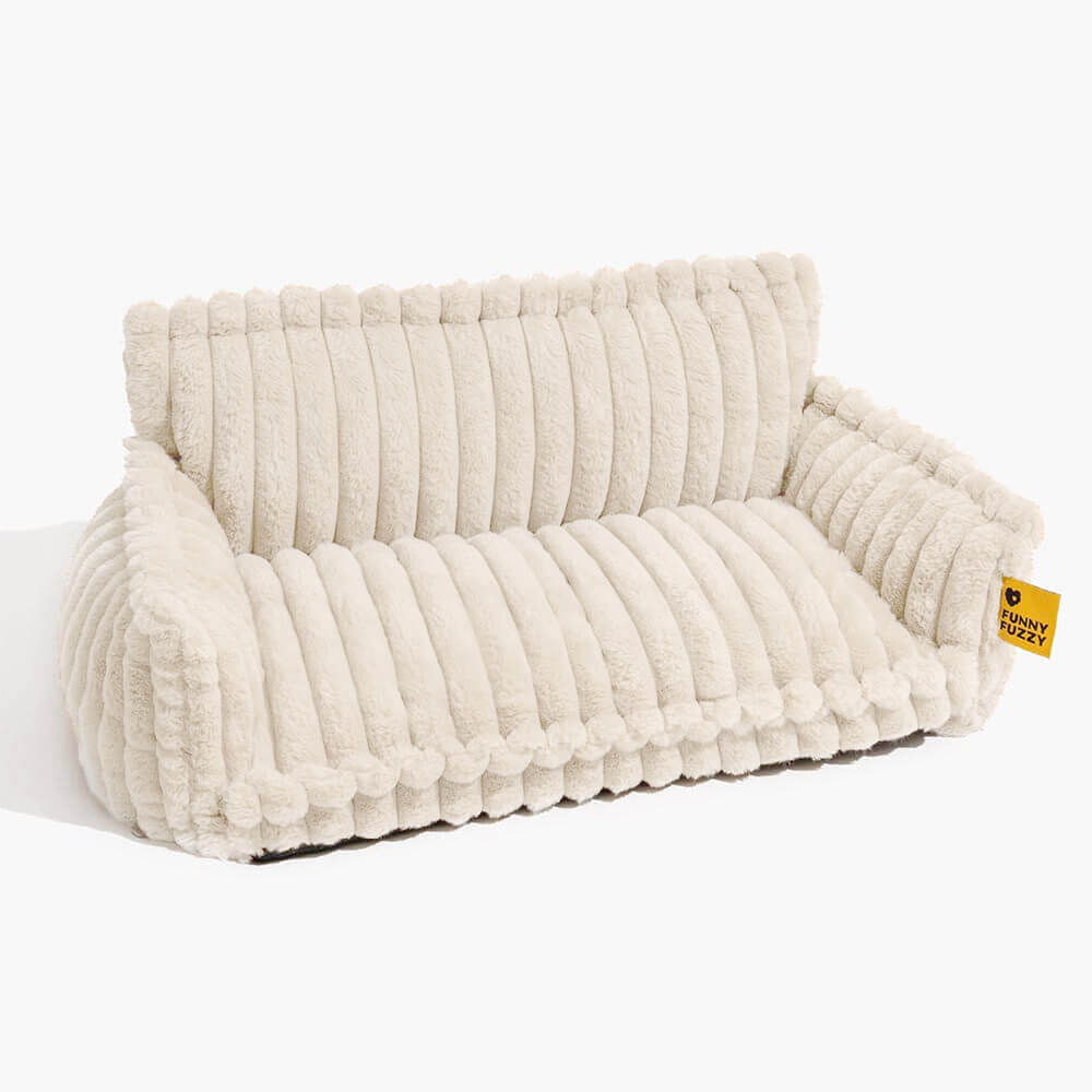 Snoozy Dream – Orthopädisches Hundekissen mit Nackenstütze & flauschigem Komfort