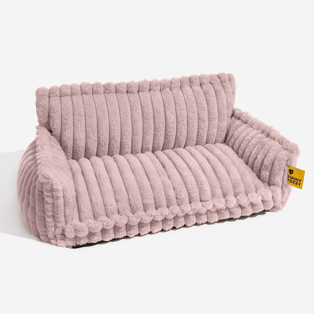 Snoozy Dream – Orthopädisches Hundekissen mit Nackenstütze & flauschigem Komfort