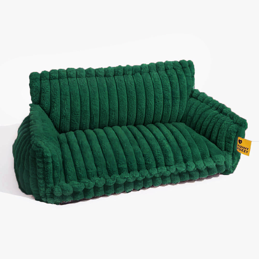 Snoozy Dream – Orthopädisches Hundekissen mit Nackenstütze & flauschigem Komfort