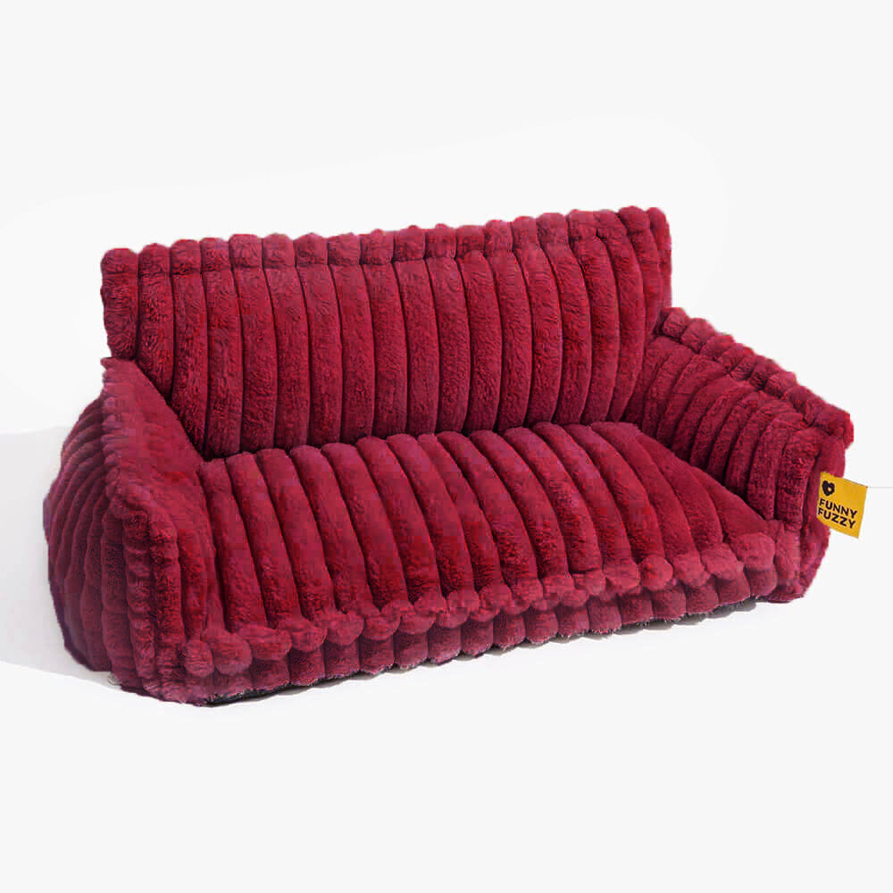 Snoozy Dream – Orthopädisches Hundekissen mit Nackenstütze & flauschigem Komfort