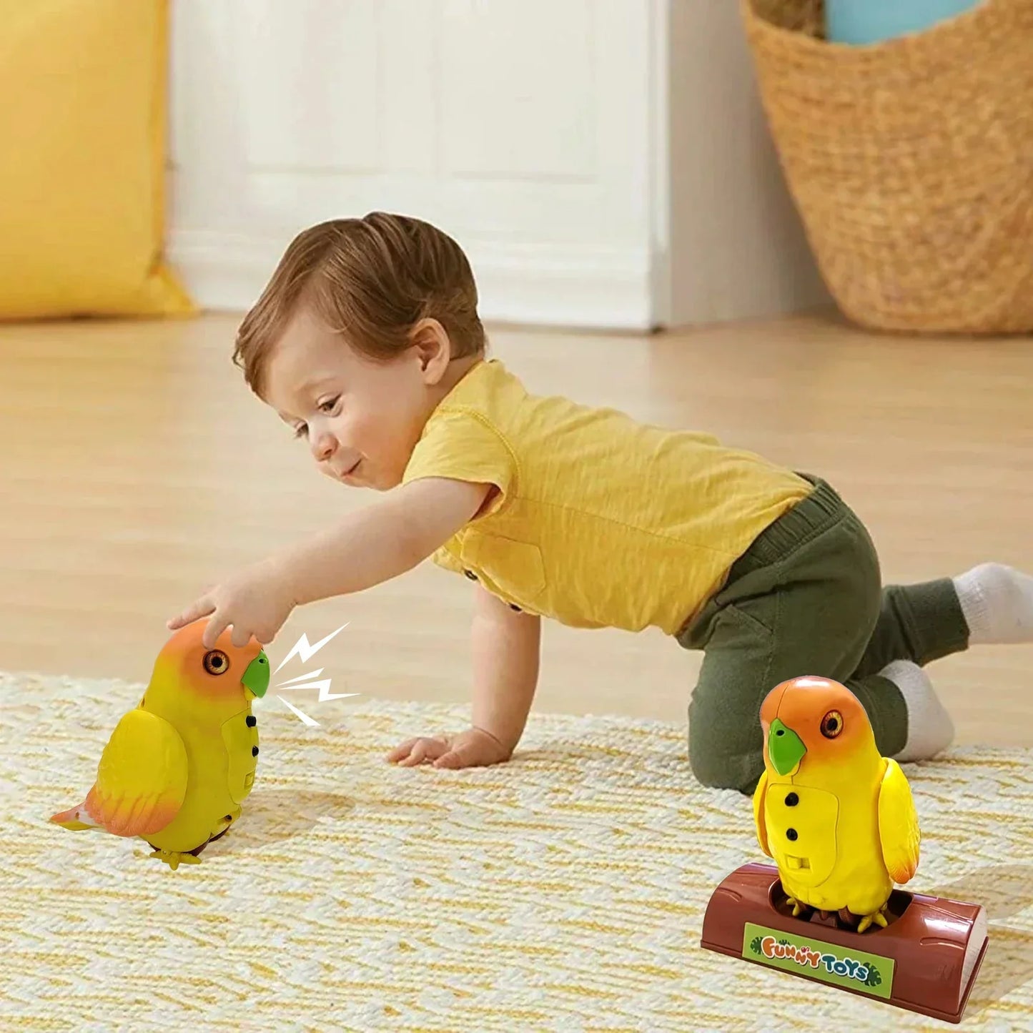 TalkyBird – Der sprechende Papagei Spielzeug