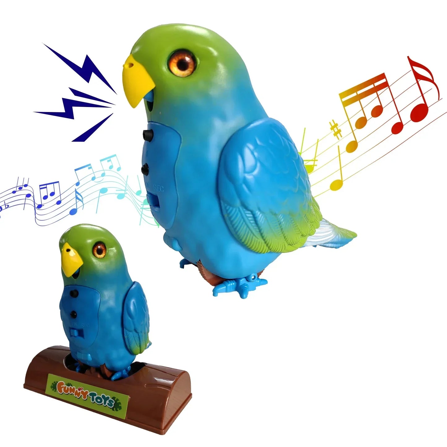 TalkyBird – Der sprechende Papagei Spielzeug