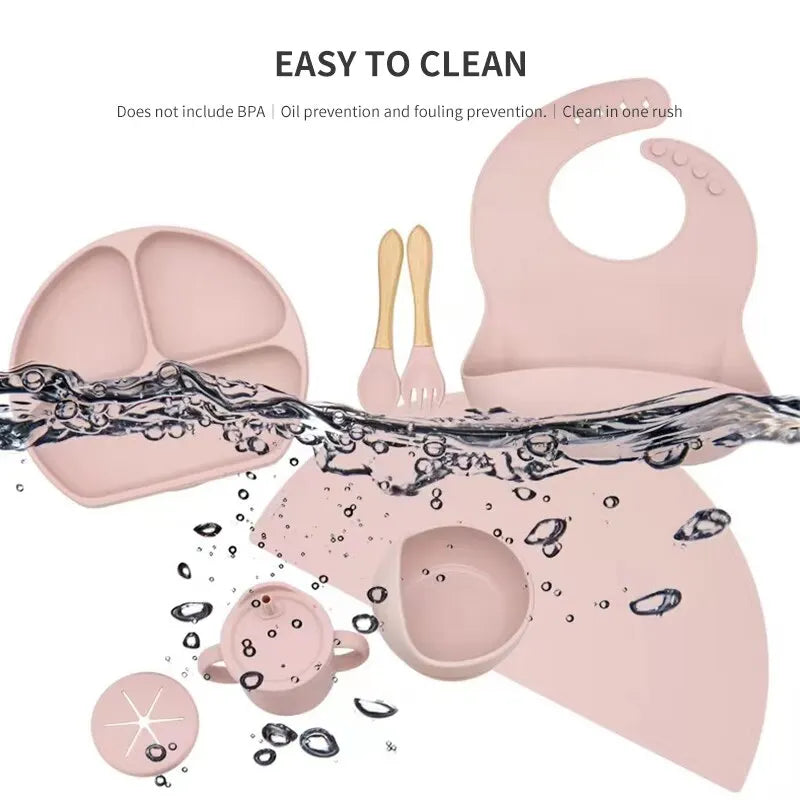 Siliconebaby Set-Complete 6-Teile-Lebensmittel für Babys-6