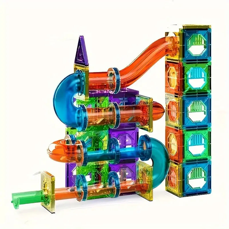 Magnetische Bausteine Set - Erstellen Sie endlose Abenteuer mit 69 Teilen-2