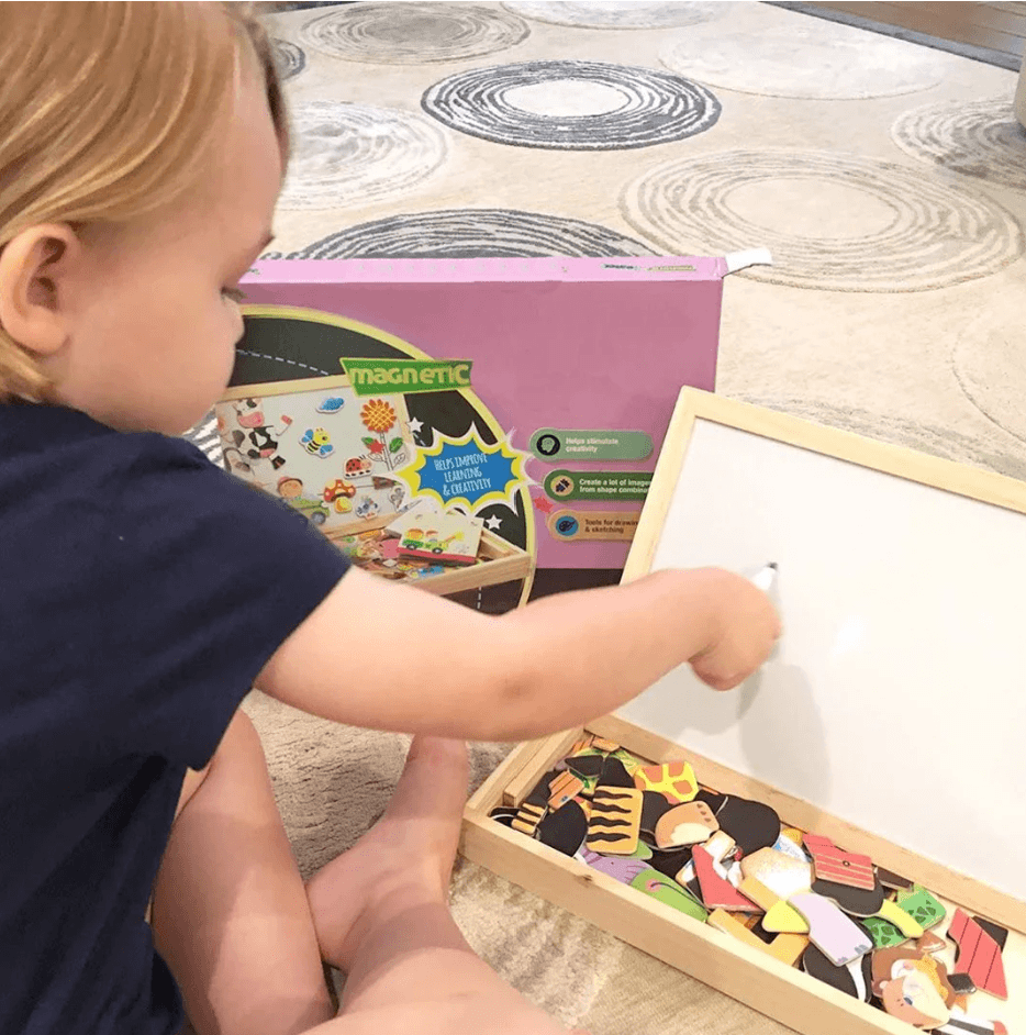 Kreativechalk -Board - Magnetic Two -Side -Kinderbrett-5
