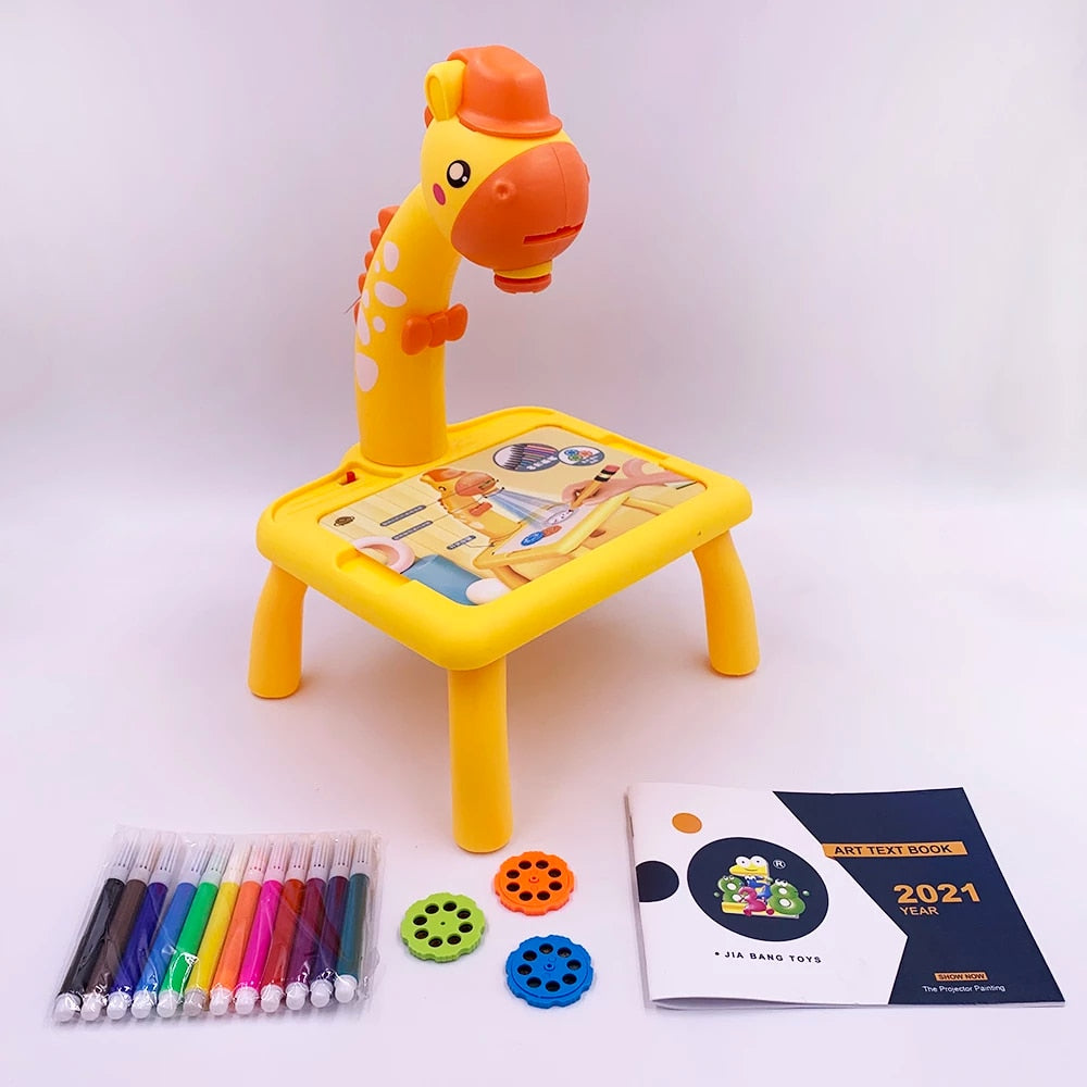 Dinosketch Board - Kreatives Zeichenbrett mit 12 -Teil -Set-4
