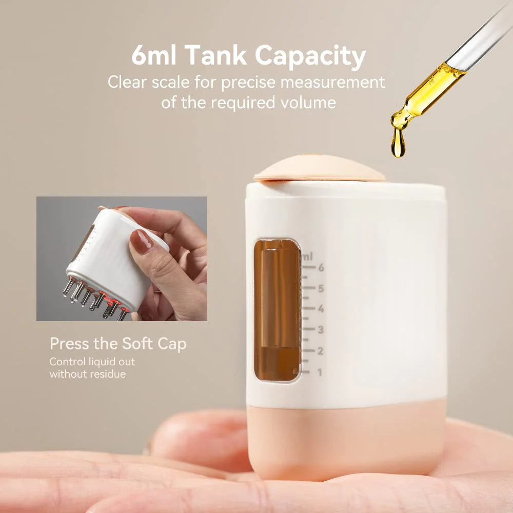 Skalprevive - Haaröl Applikator mit Rotlichttherapie & Massagefunktion-5