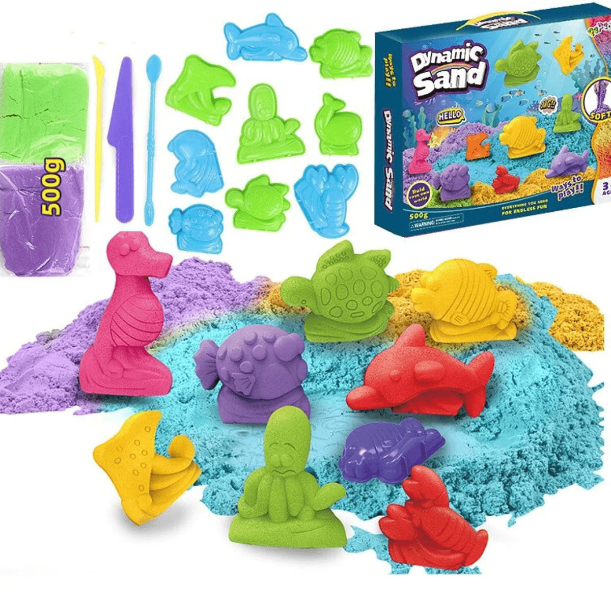 Creativeplay Sand Set - Fantasy Sand Play Set-6