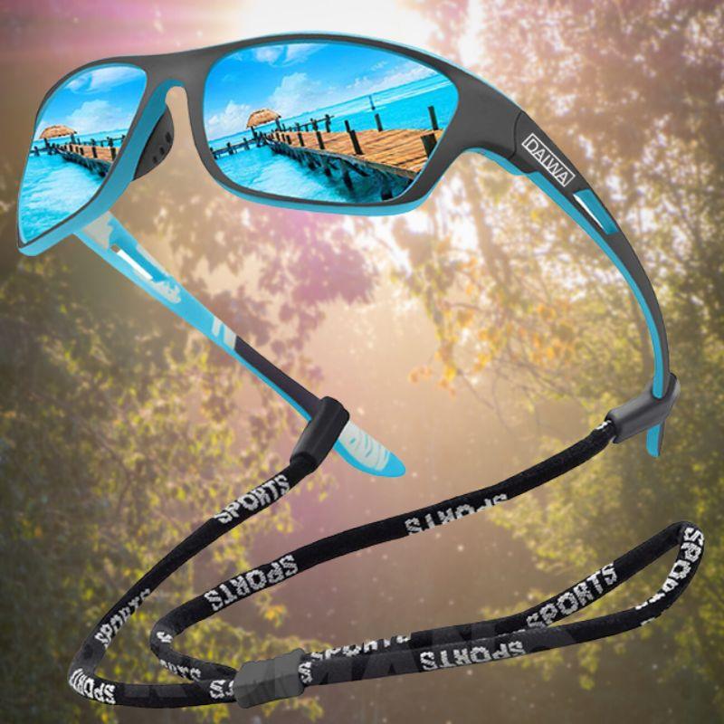 Polarisierte Sonnenbrille mit 100% UV-Schutz und kratzfesten Linsen für Herren und Damen-2