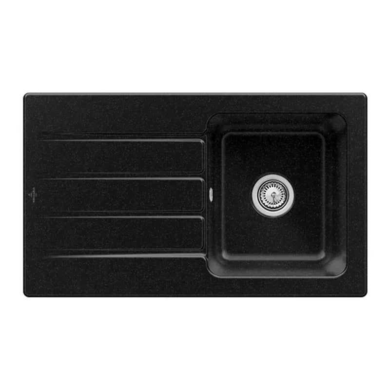 Architectura 50 Keramik-Waschbecken – Robust & Elegant in Chromit für jedes Bad