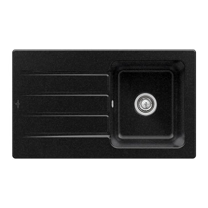 Architectura 50 Keramik-Waschbecken – Robust & Elegant in Chromit für jedes Bad