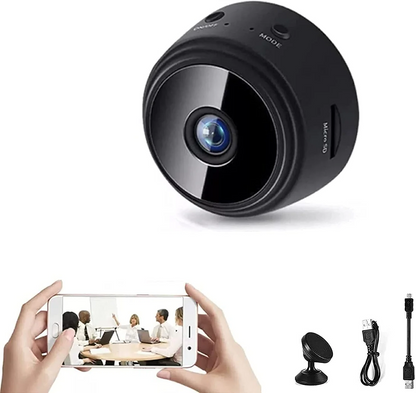 MINICAM 1080P – Kompakte Sicherheitskamera mit Nachtsicht & App-Steuerung