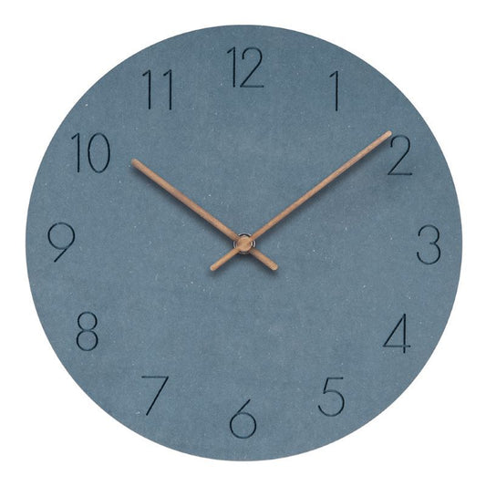 Stilvolle nordische Wanduhr - Stummes Design für ruhiges Interieur-1