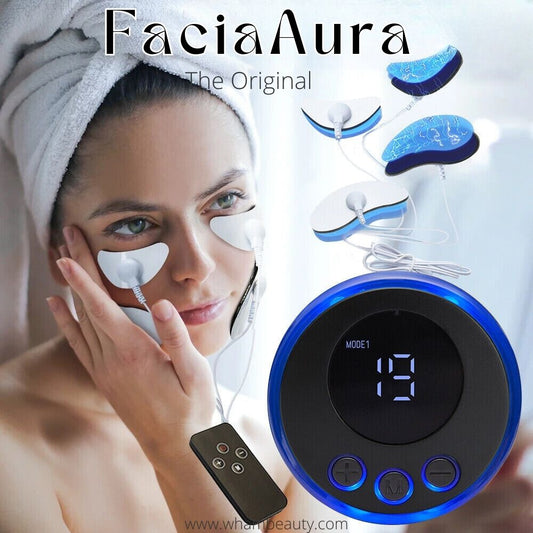 Glühense - Luxus Gesichtsmassagegerät Mit 8 Positionen & 19 Geschwindigkeiten-1