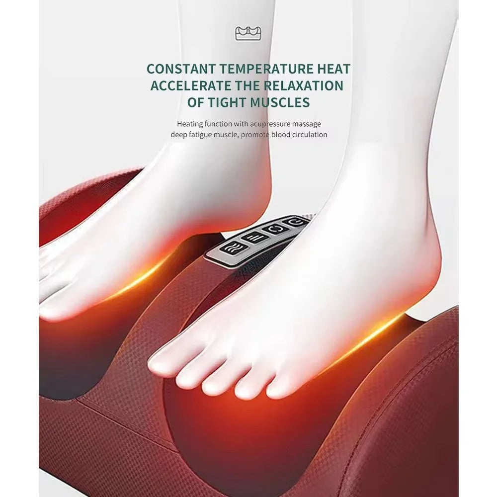 Soothestep – Luxus Shiatsu Fußmassagegerät mit Wärmefunktion | 12 3D-Massagebälle & Timer