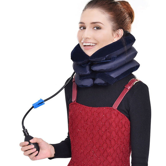 Luxus Aufblasbare Nackenstütze Auto - Ergonomische Schmerzlinderung und Anpassbare Unterstützung-1