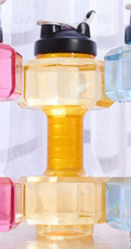Hydraflex - Trinkflasche Sport mit 550 ml Wasserflasche und Hantel-Funktion-3