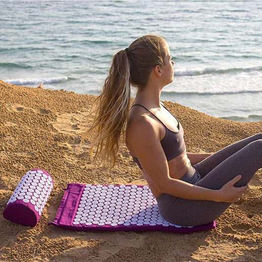 Relaxpress Yogamatte Mit Akupressurpunkten Für Schmerzlinderung Und Entspannung-1