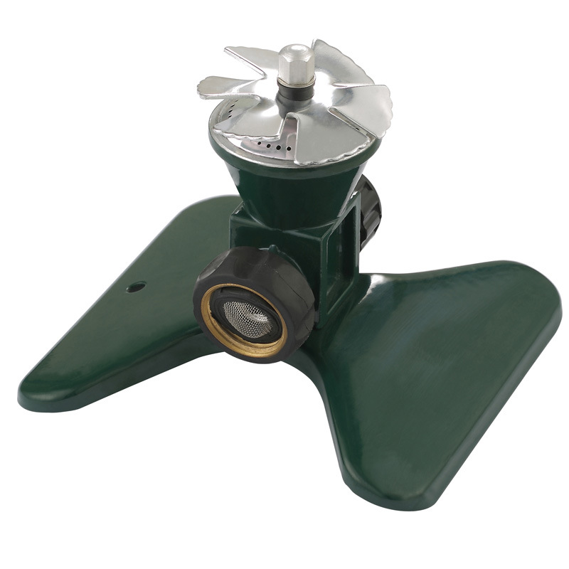 HydroSpin 360 Rasensprenger – Metall – 360° Garten