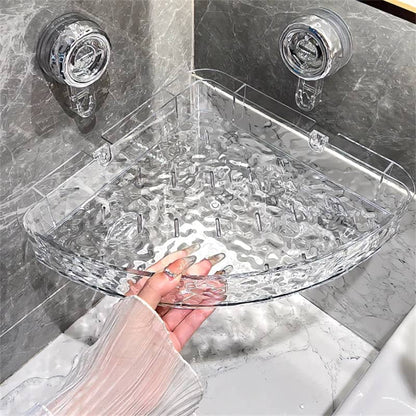 Wandregal Weiß – Bohrfreies Küchenregal mit Starken Saugnäpfen für Vielseitige Aufbewahrung-2