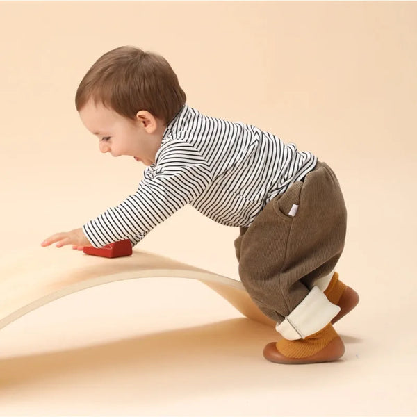  Mini Mode Kleinkind -Sockenschuhe - stilvolle Nicht -Slip -Sockenschuhe für Kleinkinder-4