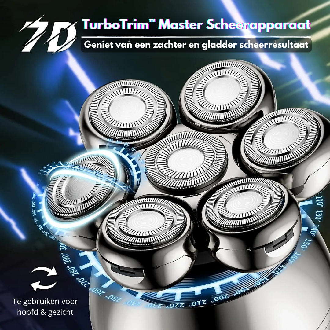 Flexishave Pro - 7D Rasierer Herren & Damen, Wasserdicht, Reizfrei, Ergonomisch-3
