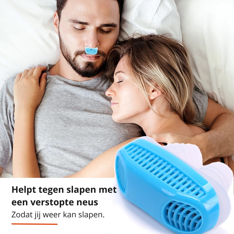 Sleeppure - Anti-Schnarch- und Luftfiltersystem mit Ergonomischem Design für Besseren Schlaf-3