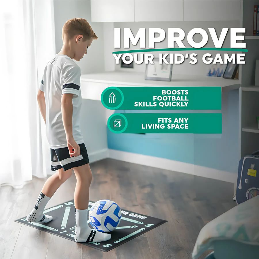 Fußball Training Matte 2 x 2 Meter-5