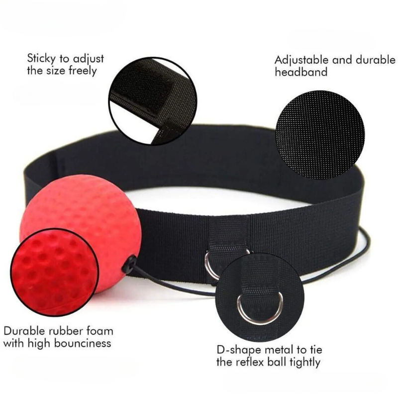 PunchPro Reflexball für Boxtraining - Verbessern Sie Reflexe und Koordination-4