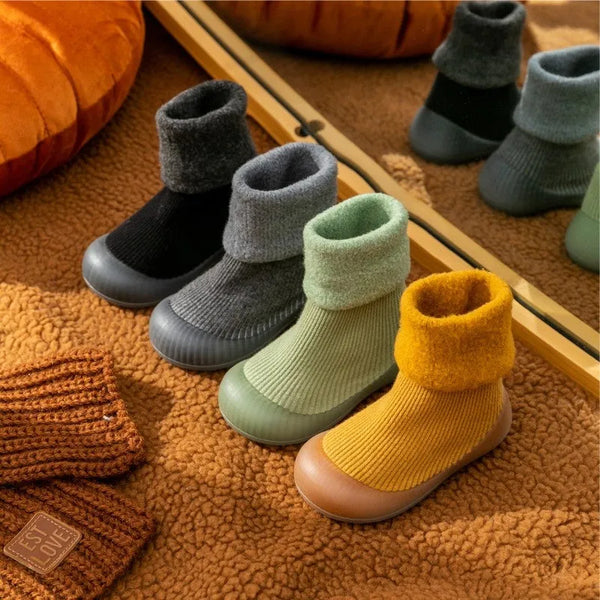  Mini Mode Kleinkind -Sockenschuhe - stilvolle Nicht -Slip -Sockenschuhe für Kleinkinder-2