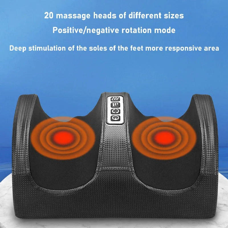 Soothestep – Luxus Shiatsu Fußmassagegerät mit Wärmefunktion | 12 3D-Massagebälle & Timer