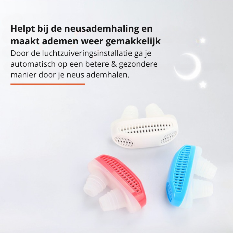 Sleeppure - Anti-Schnarch- und Luftfiltersystem mit Ergonomischem Design für Besseren Schlaf-4