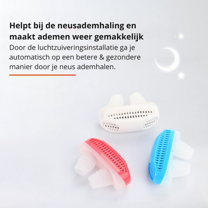 Sleeppure - Anti-Schnarch- und Luftfiltersystem mit Ergonomischem Design für Besseren Schlaf-4