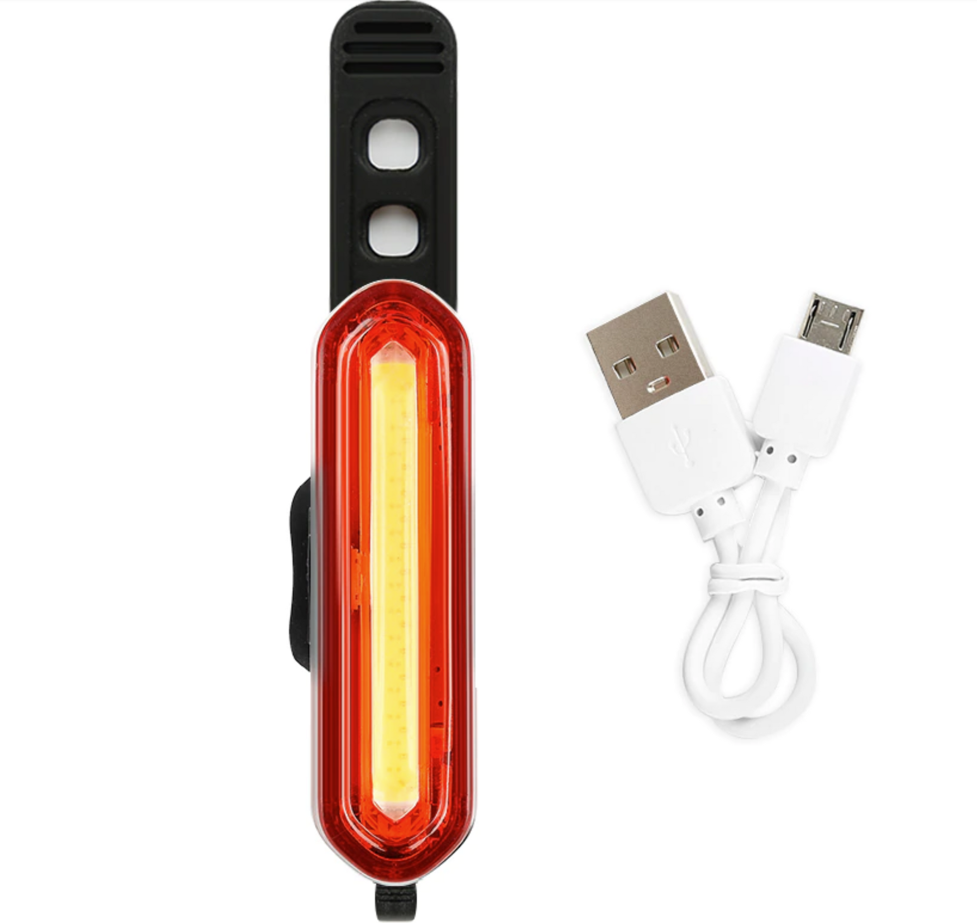 Wiederaufladbares Fahrradlicht LED - Breiter Lichtstrahl, 360° drehbar, USB-ladbar, Wetterfest-4