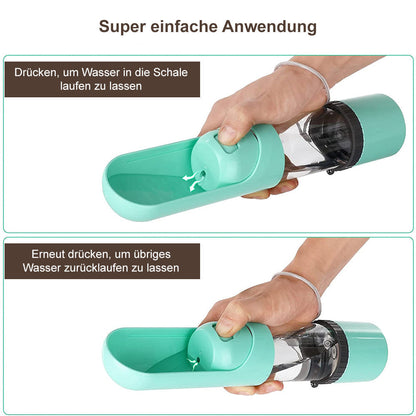 Pawbuddy - 2-in-1 Reisebecher für Hunde mit Futter- und Wasserschale, BPA-frei-4