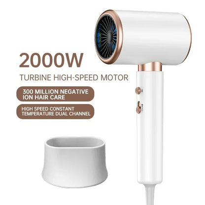 PowerGloss Haartrockner 2400W – Ionen-Technologie & Stylisches Design für jedes Haar