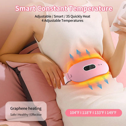 Relaxease - Tragbares Wärmekissen mit Massagefunktion für Menstruationskrämpfe-4