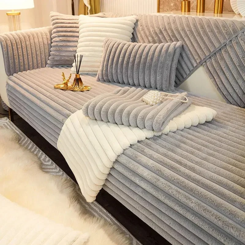 SofaSafe Polyester Sofabezug – Wasserdicht & Rutschfest für gemütliche Wohnräume